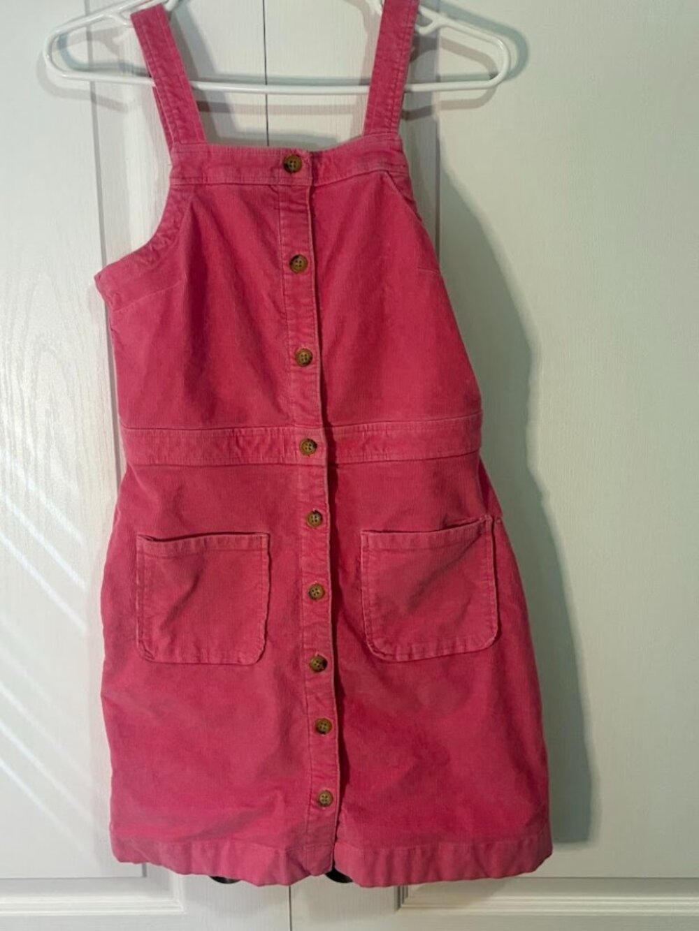 Crewcuts - Girls Size 14 - Pink Overall Dress